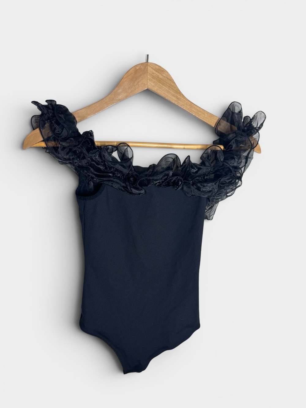 Intimately Free People Black Haute Wired Women's Bodysuit Sz. S
